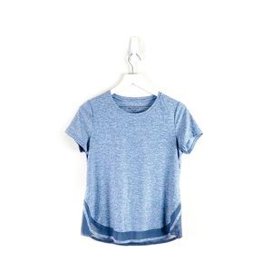 Athleta | NWT Cadence Mesh Heather Petite Tee